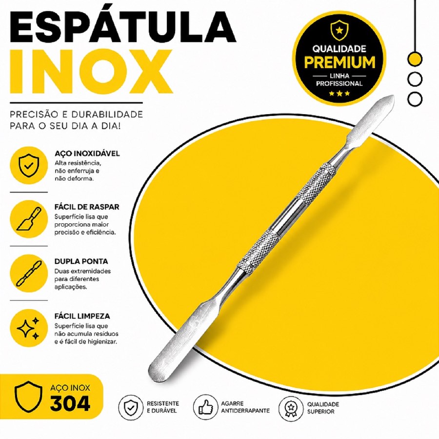 Espátula Aço Inox